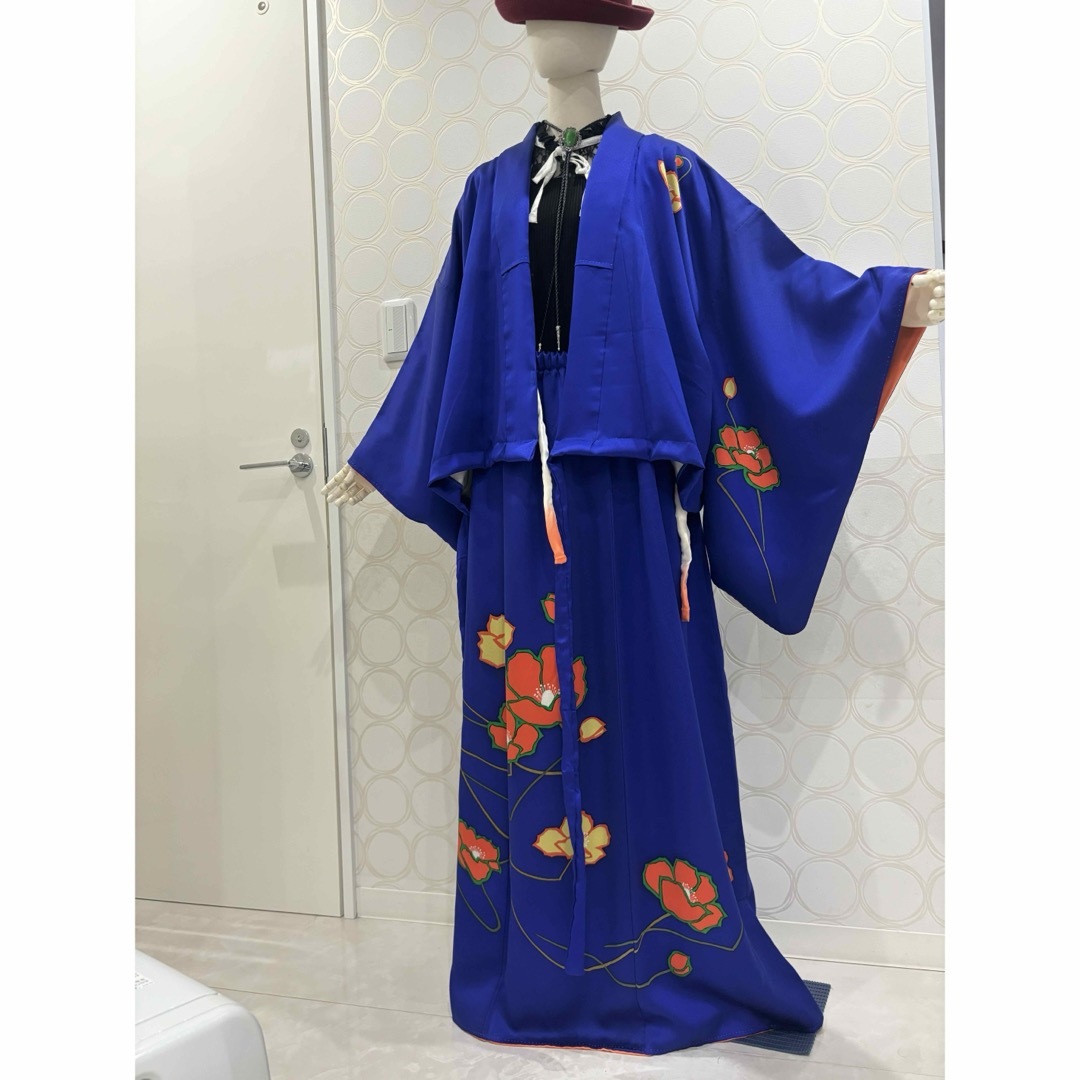 着物リメイク 正絹訪問着 切絵 ショート丈羽織 ロングスカート 着物リメイク 正絹訪問着 切絵 ショート丈羽織 ロングスカート