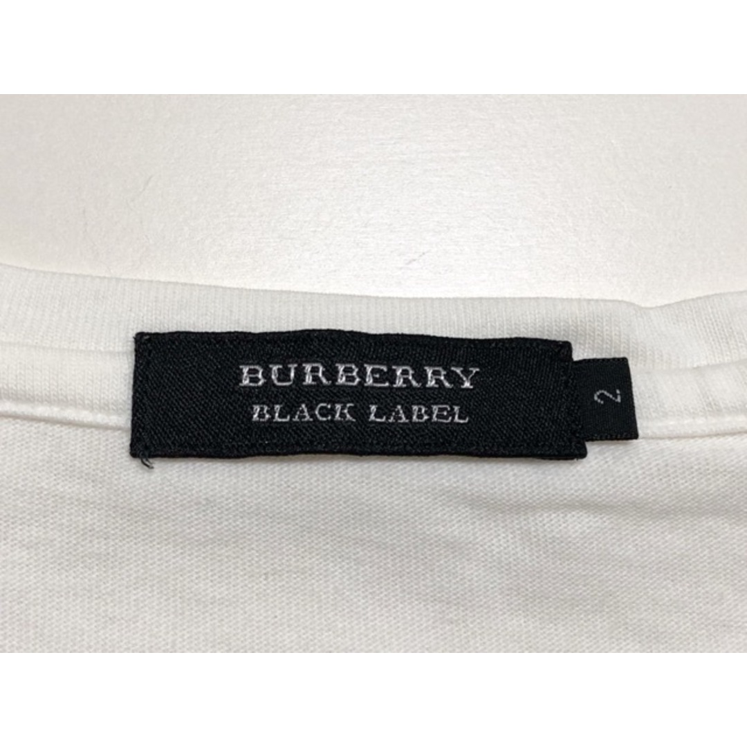BURBERRY BLACK LABEL(バーバリーブラックレーベル)のBURBERRY BLACK LABEL（バーバリーブラックレーベル）Vネック　長袖Tシャツ【E2590-007】 メンズのトップス(Tシャツ/カットソー(七分/長袖))の商品写真