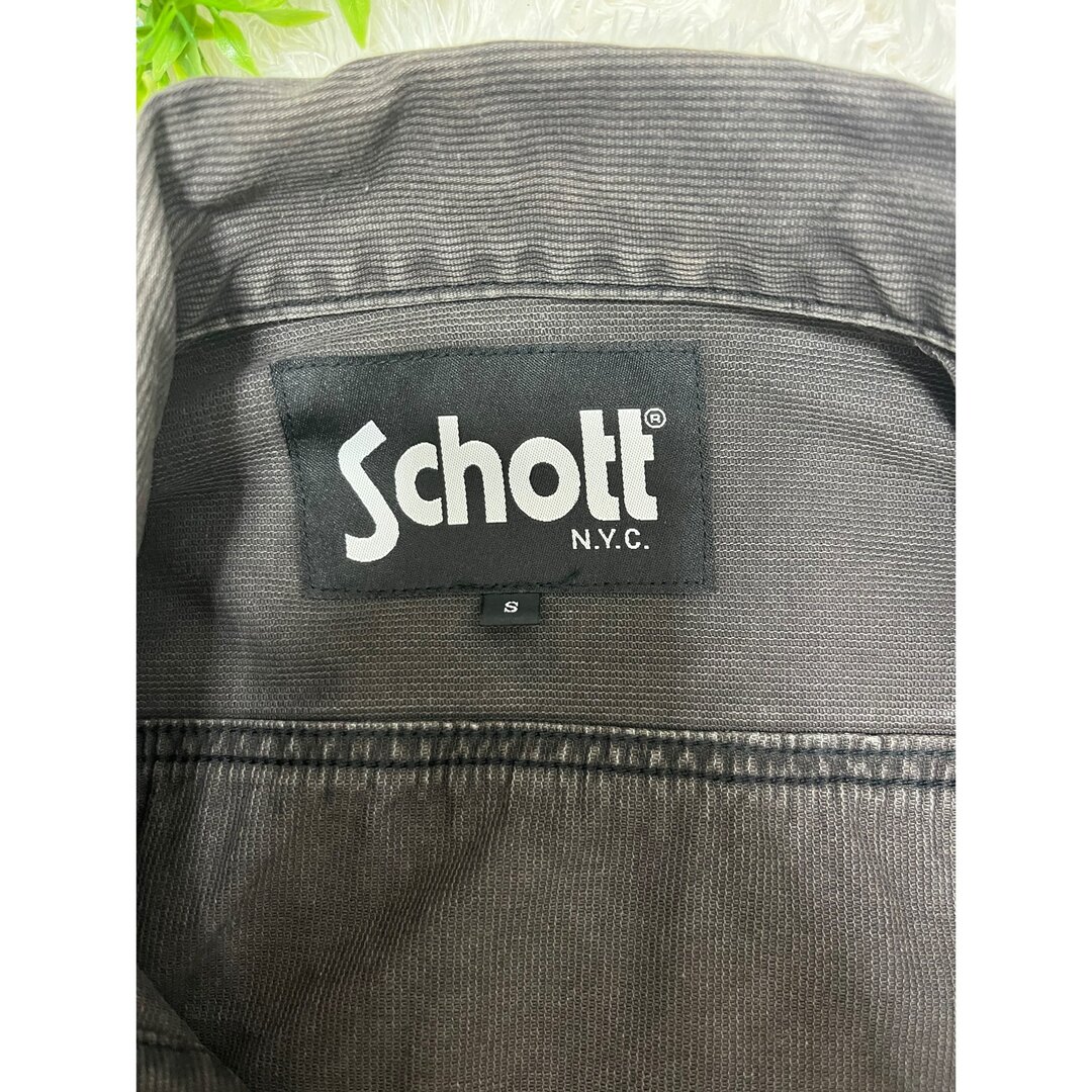 schott(ショット)のschott ショット インディアン バックプリント デニムジャケット ブルゾン メンズのジャケット/アウター(Gジャン/デニムジャケット)の商品写真