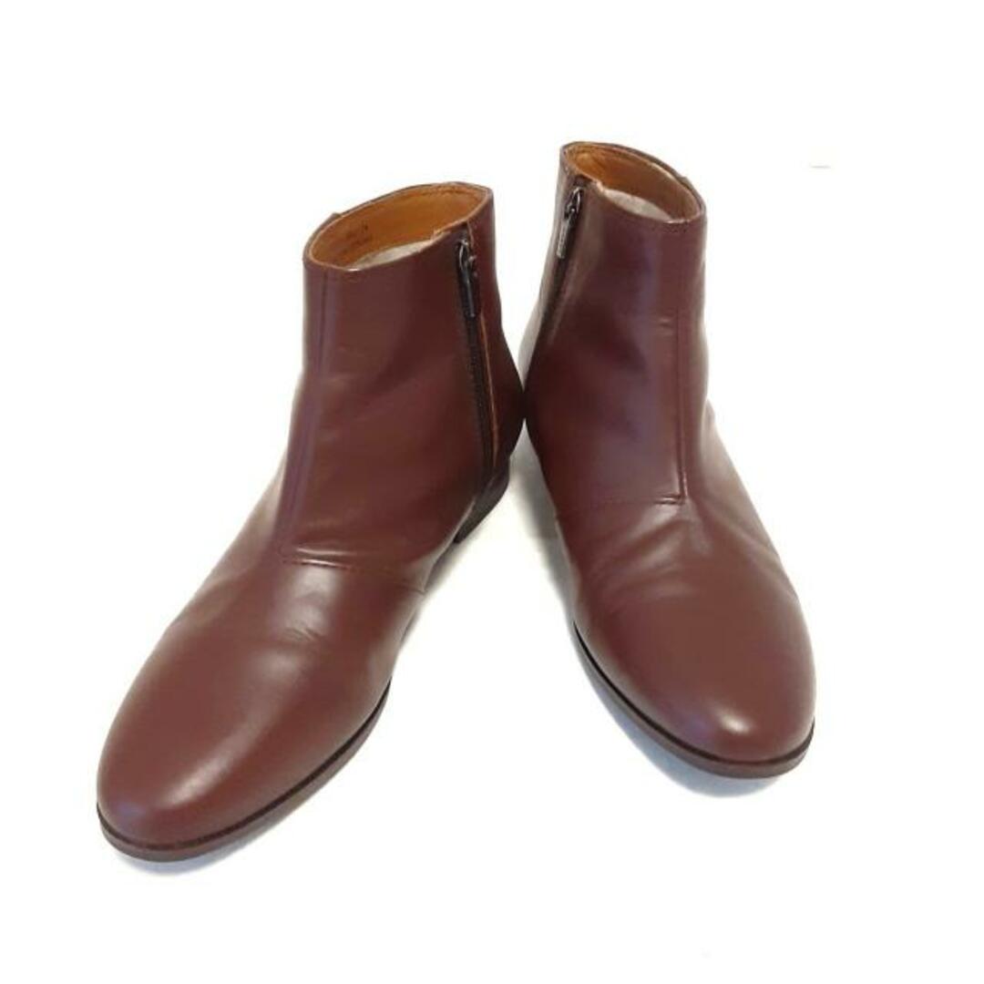 REGAL(リーガル)のREGAL(リーガル) ショートブーツ 24 レディース - ブラウン レザー レディースの靴/シューズ(ブーツ)の商品写真