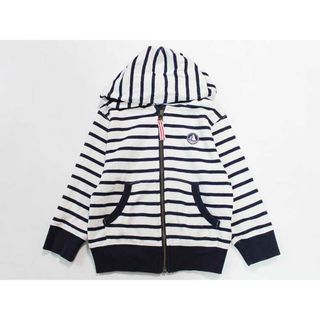 プチバトー(PETIT BATEAU)の【値下げ!】☆プチバトー/PETIT BATEAU☆94cm パーカー 白×紺 【中古】子供服 キッズ kids 男の子 春秋 029022 tops(その他)