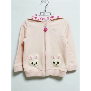 ミキハウス(mikihouse)の‡ミキハウス/mikihouse‡110cm パーカー ピンク【中古】子供服 キッズ kids 女の子 春秋冬 tops 612042(その他)