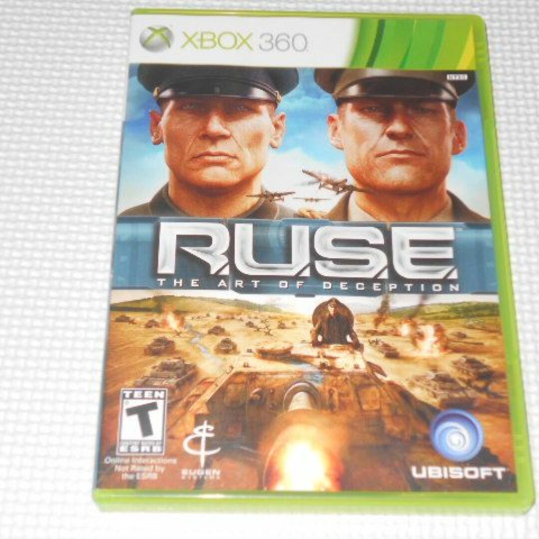 Xbox360(エックスボックス360)のxbox360★R.U.S.E. 海外版 北米版★箱付・説明書付・ソフト付 エンタメ/ホビーのゲームソフト/ゲーム機本体(家庭用ゲームソフト)の商品写真