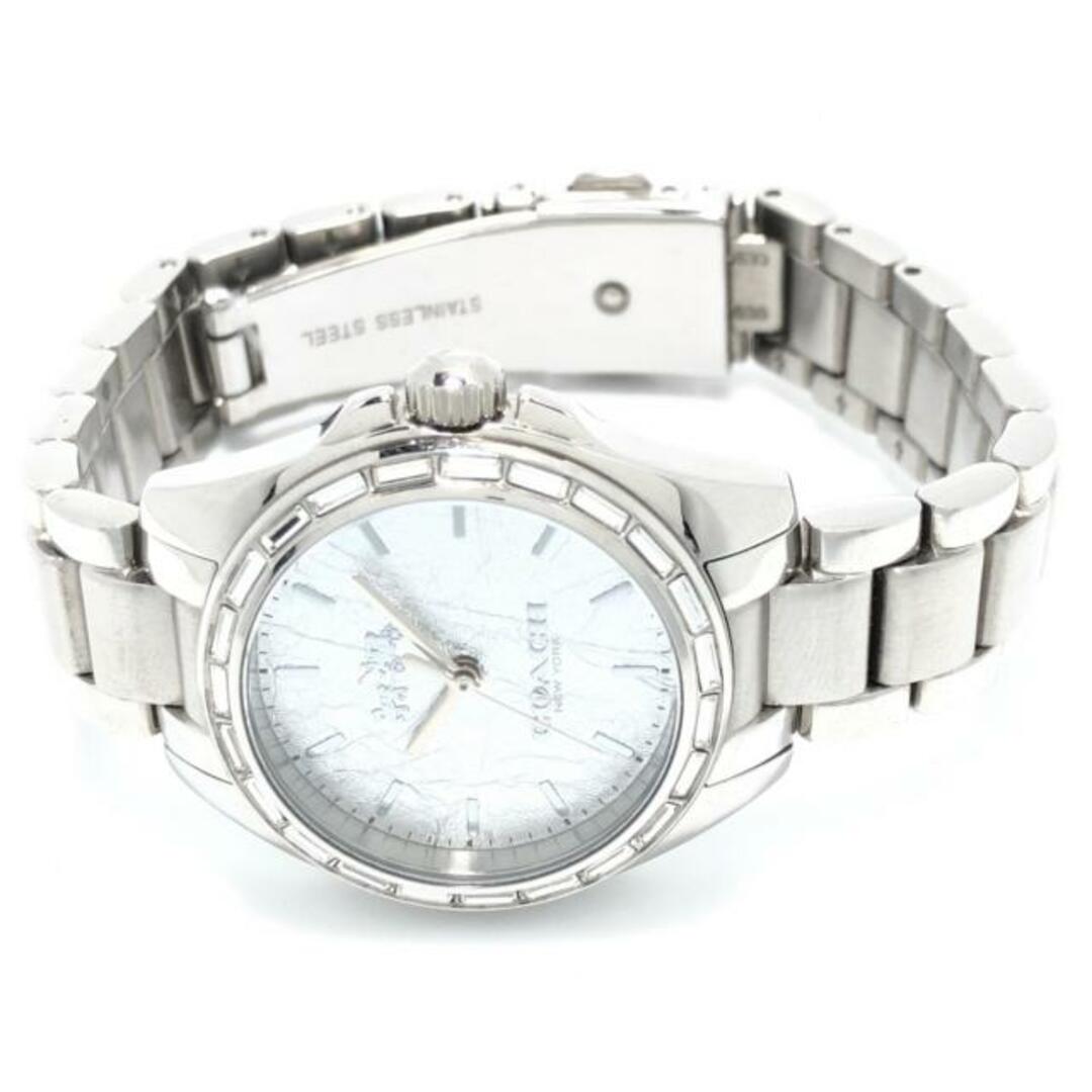 COACH(コーチ)のCOACH(コーチ) 腕時計 - CA.67.7.14.1185S レディース ラインストーンベゼル シルバー レディースのファッション小物(腕時計)の商品写真