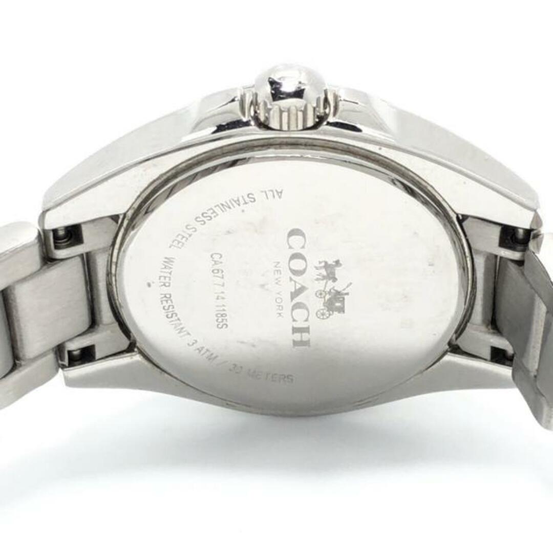 COACH(コーチ)のCOACH(コーチ) 腕時計 - CA.67.7.14.1185S レディース ラインストーンベゼル シルバー レディースのファッション小物(腕時計)の商品写真