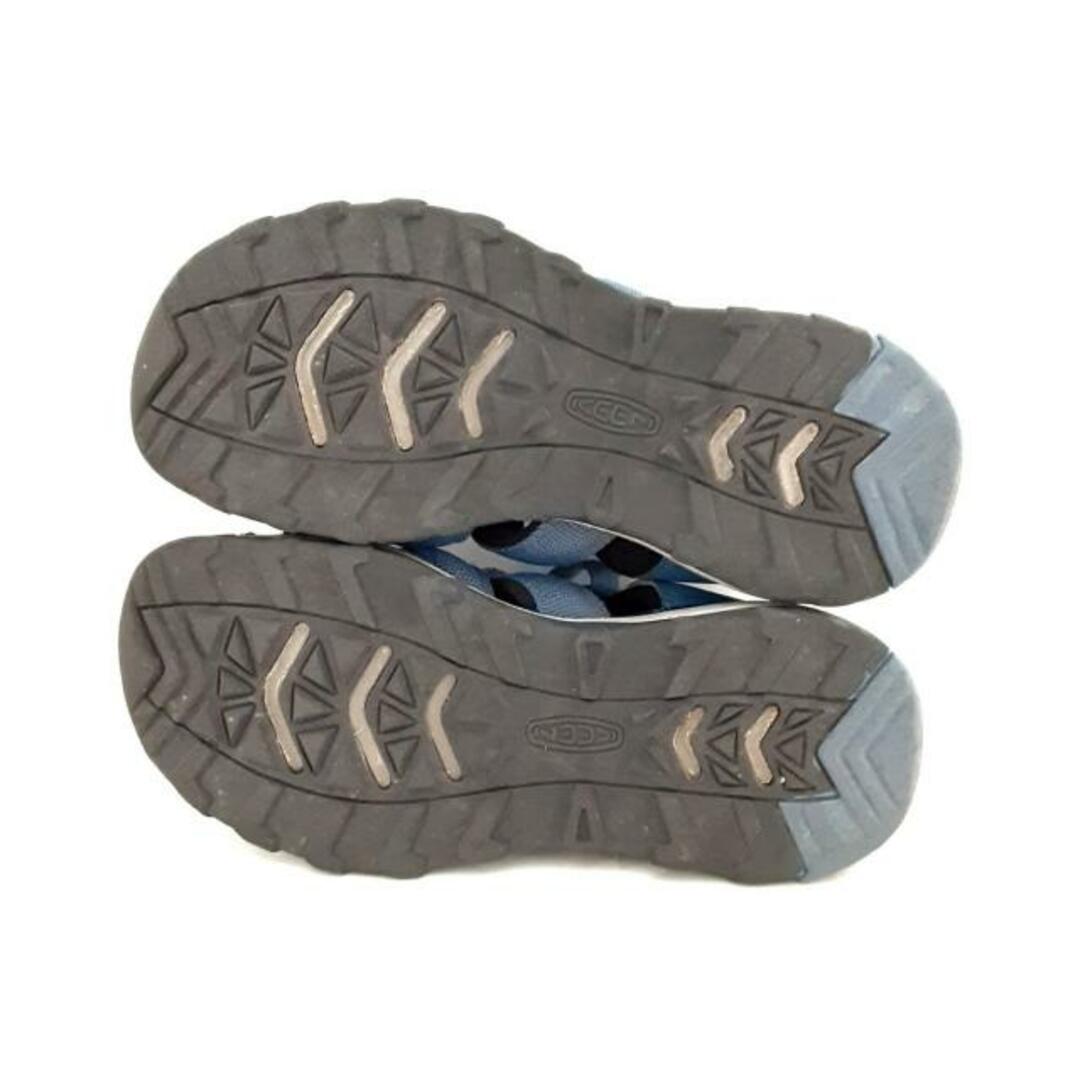 KEEN(キーン)のKEEN(キーン) サンダル 21 CM レディース - ブルー×黒×マルチ 化学繊維 レディースの靴/シューズ(サンダル)の商品写真
