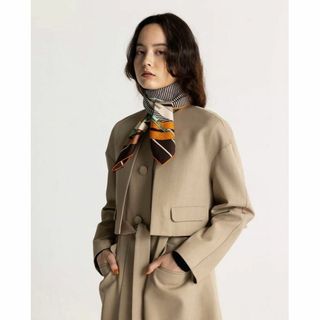 Max Mara - 美品 MAXMARA マックスマーラ ウールテーラードジャケット 