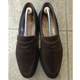 クロケットアンドジョーンズ(Crockett&Jones)のCrockett&Jones　SYDNEY　7E  茶スエード(ドレス/ビジネス)