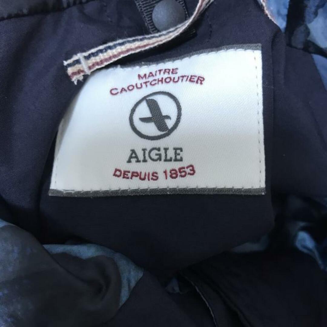 AIGLE(エーグル)のAIGLE(エーグル) コート レディース - 黒 長袖/春/秋 レディースのジャケット/アウター(その他)の商品写真