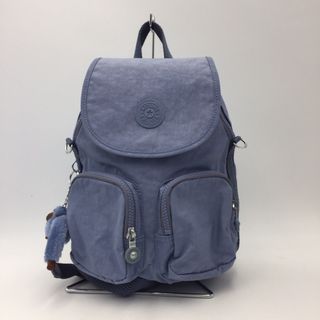 キプリング(kipling)のリュック KIPLING FIREFLT UP リュックサック K12887 2wayバッグ ブルーグレー 美品(リュック/バックパック)