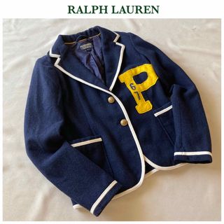 ラルフローレン(Ralph Lauren)のポロジーンズカンパニー ラルフローレン 金ボタン レタード ブレザー 紺ブレ(テーラードジャケット)