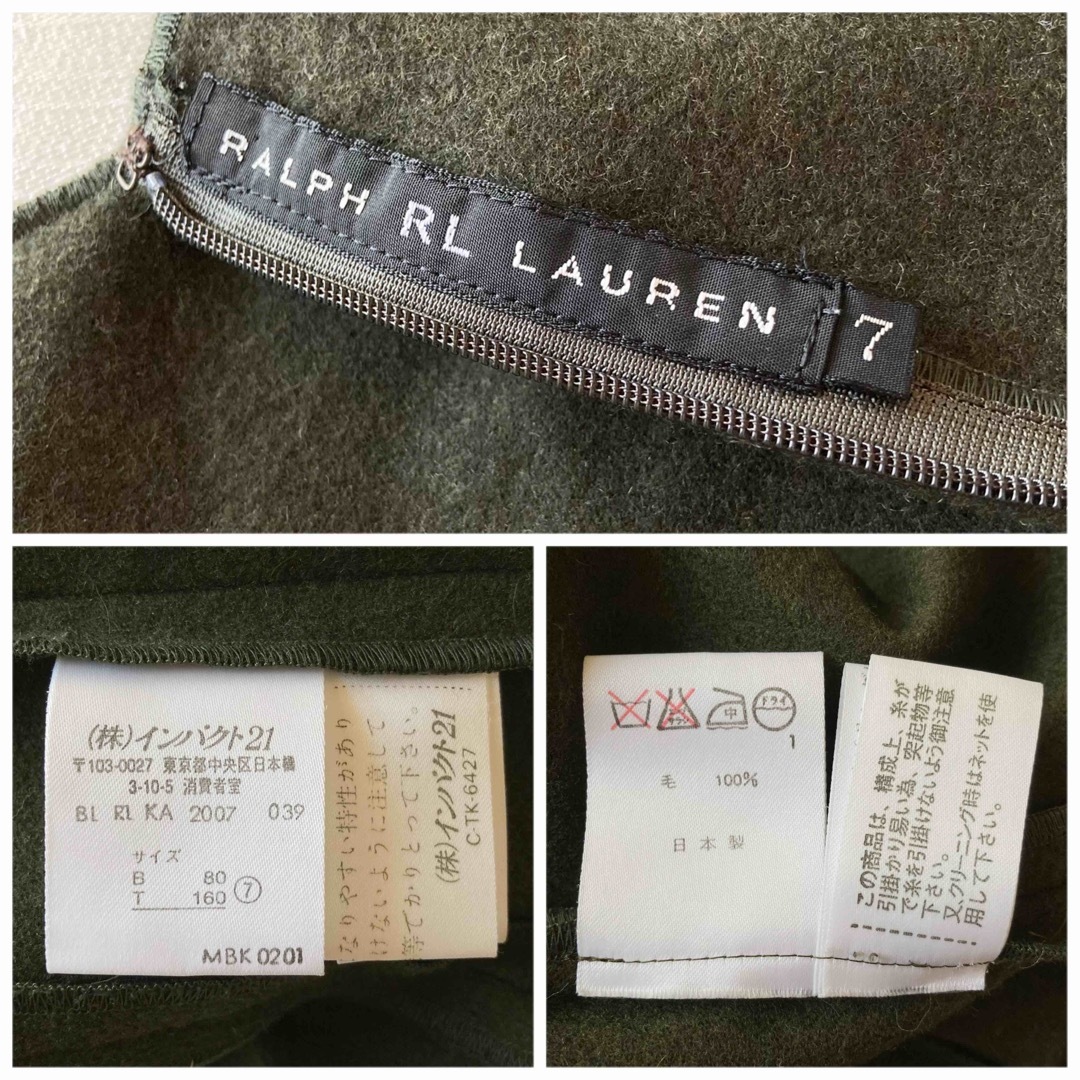 Ralph Lauren(ラルフローレン)のラルフローレン ブラックレーベル ウール ノースリーブ トップス ブラウス 7 レディースのトップス(シャツ/ブラウス(半袖/袖なし))の商品写真
