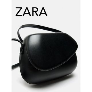 ザラ(ZARA)のZARA ミニマルクロスボディ　ミノディエール　そら豆　ボックス　新品(ショルダーバッグ)