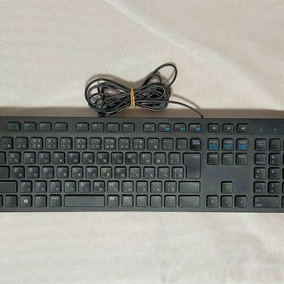 デル(DELL)のきれい！キーボタン動作品！清掃済み！DELL・テンキー付き・USBキーボード(PC周辺機器)