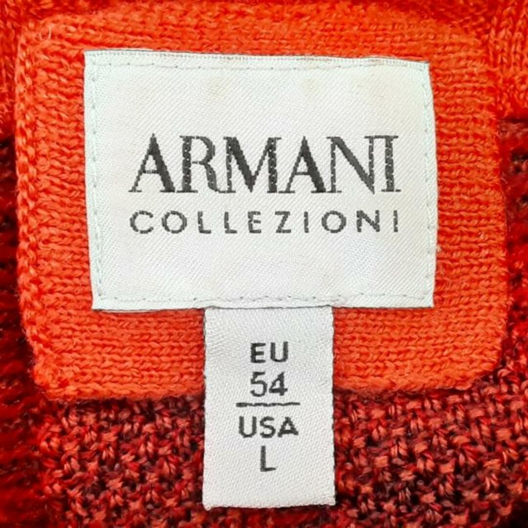 ARMANI COLLEZIONI(アルマーニ コレツィオーニ)のARMANICOLLEZIONI(アルマーニコレッツォーニ) 長袖セーター サイズITA:54 メンズ - ボルドー ハイネック メンズのトップス(ニット/セーター)の商品写真