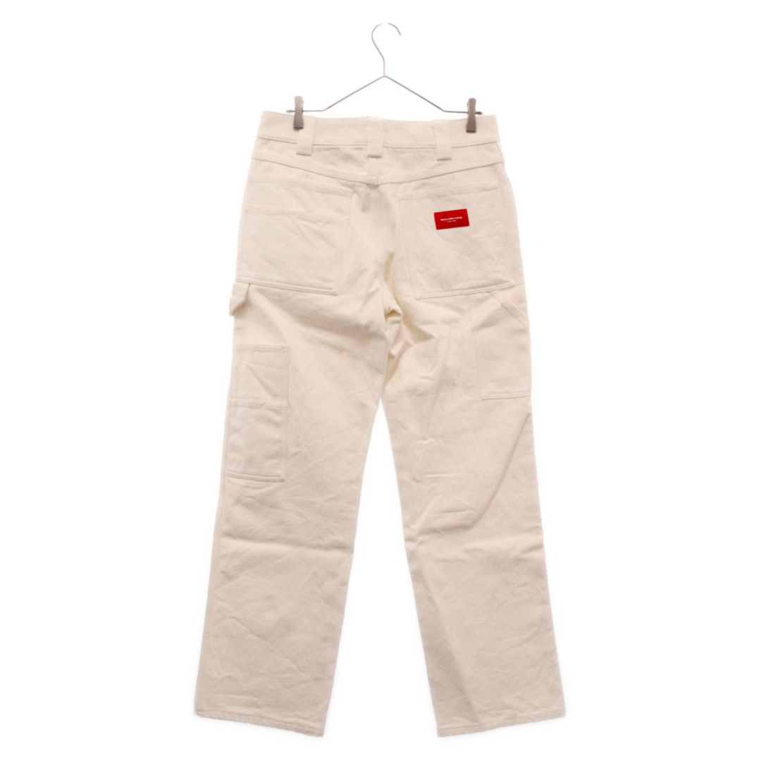 Alexander Wang(アレキサンダーワン)のALEXANDER WANG アレキサンダーワン CARPENTER PANTS IN RAW DENIM 1WC1224422 カーペンターデニムパンツ ホワイト メンズのパンツ(デニム/ジーンズ)の商品写真