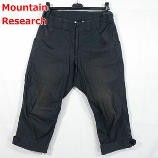 MOUNTAIN RESEARCH - 【良品】マウンテンリサーチ　グレンチェッククロップドパンツ　knickers