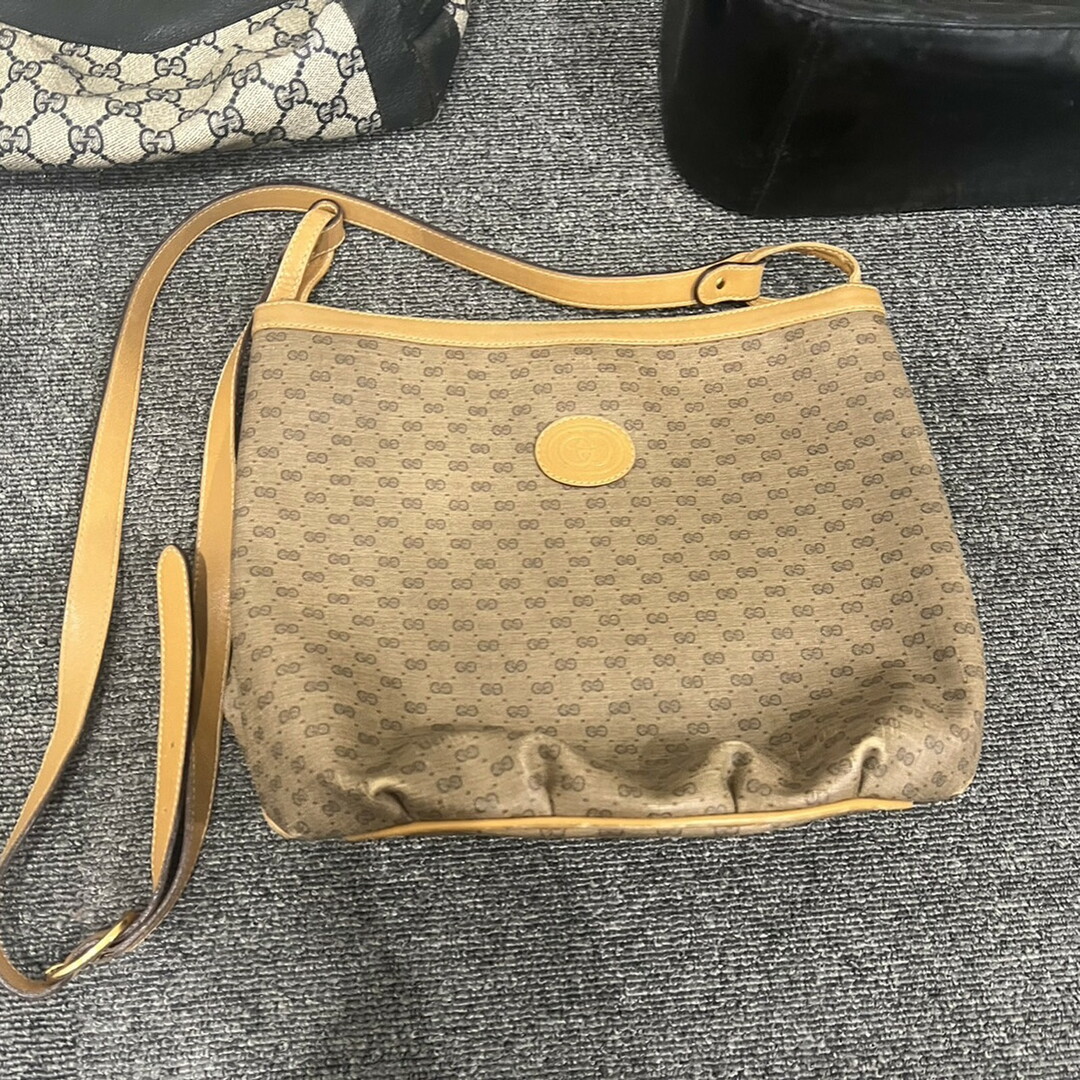 Gucci(グッチ)のまとめ 5点 セット グッチ バッグ GGスプリーム レザー ショルダー 斜め掛け トート ハンド セカンド A4 メンズ レディース EHM R8-1 メンズのバッグ(ショルダーバッグ)の商品写真