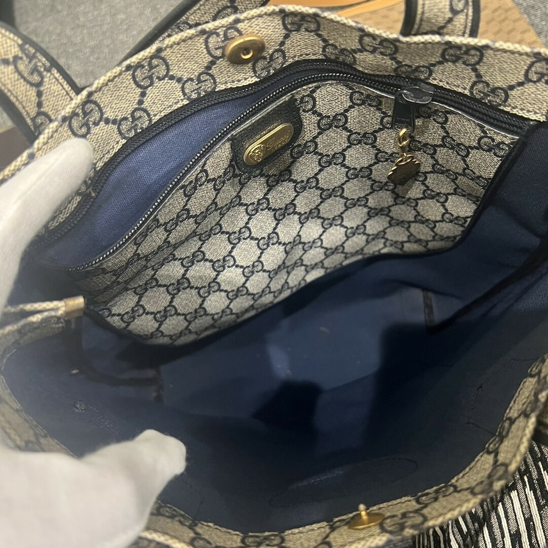 Gucci(グッチ)のまとめ 5点 セット グッチ バッグ GGスプリーム レザー ショルダー 斜め掛け トート ハンド セカンド A4 メンズ レディース EHM R8-1 メンズのバッグ(ショルダーバッグ)の商品写真