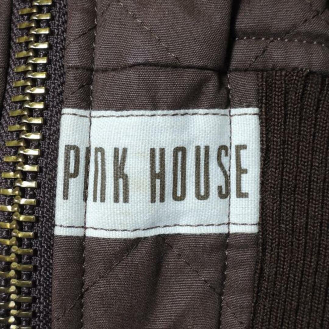 PINK HOUSE(ピンクハウス)のPINK HOUSE(ピンクハウス) ブルゾン レディース美品  - ダークブラウン 長袖/キルティング/冬 レディースのジャケット/アウター(ブルゾン)の商品写真