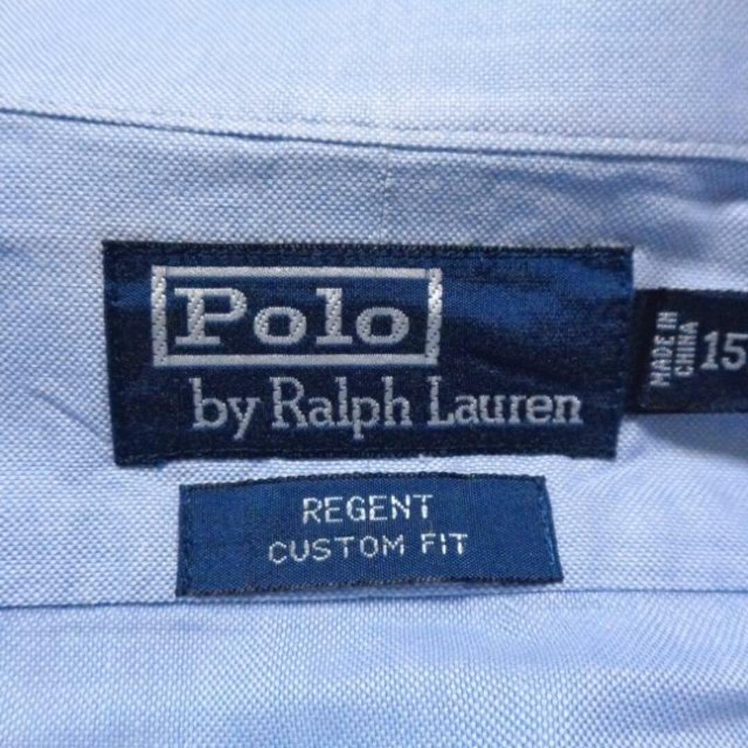POLO RALPH LAUREN(ポロラルフローレン)のPOLObyRalphLauren(ポロラルフローレン) 長袖シャツ サイズM メンズ - ライトブルー メンズのトップス(シャツ)の商品写真