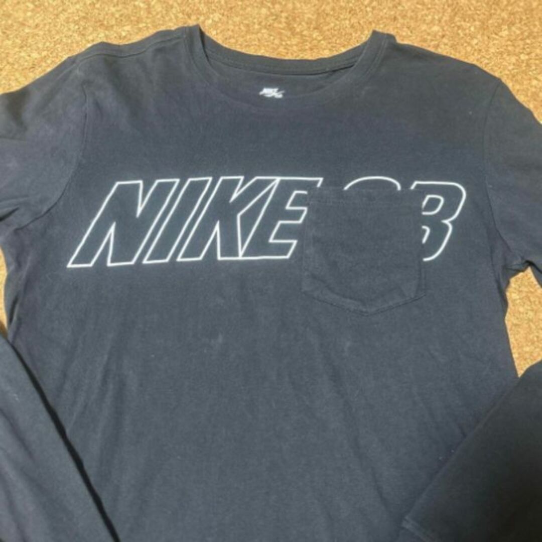 NIKE(ナイキ)の【中古】Nike ナイキ 胸ポケット付 ロング Tシャツ(S) メンズのトップス(Tシャツ/カットソー(七分/長袖))の商品写真