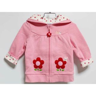 ミキハウス(mikihouse)の【値下げ!】‡ミキハウス/mikihouse‡100cm パーカー ピンク【中古】子供服 キッズ kids 女の子 春秋冬 302032 tops(その他)