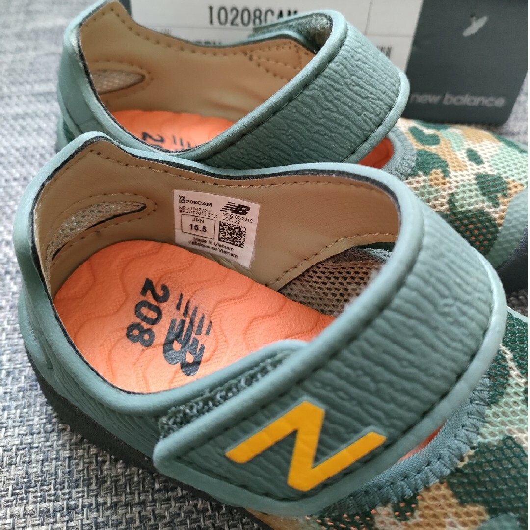 New Balance(ニューバランス)のニューバランス 15.5cm 水陸両用 サンダル シューズ I0208CAM キッズ/ベビー/マタニティのキッズ靴/シューズ(15cm~)(サンダル)の商品写真