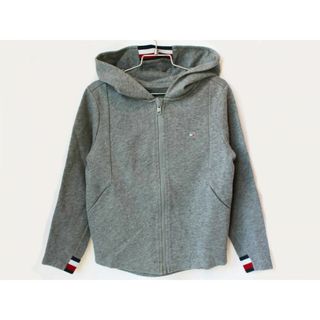 トミーヒルフィガー(TOMMY HILFIGER)の[トミーヒルフィガー/TOMMY HILFIGER]122cm パーカー グレー【中古】子供服 キッズ kids 男の子 女の子 春秋 tops 103042(その他)