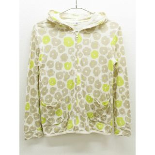 ニットプランナー(KP)の△ニットプランナー/KP△160cm パーカー ベージュ系 花柄【中古】子供服 キッズ kids ジュニア 女の子 春秋冬 409032 tops(その他)