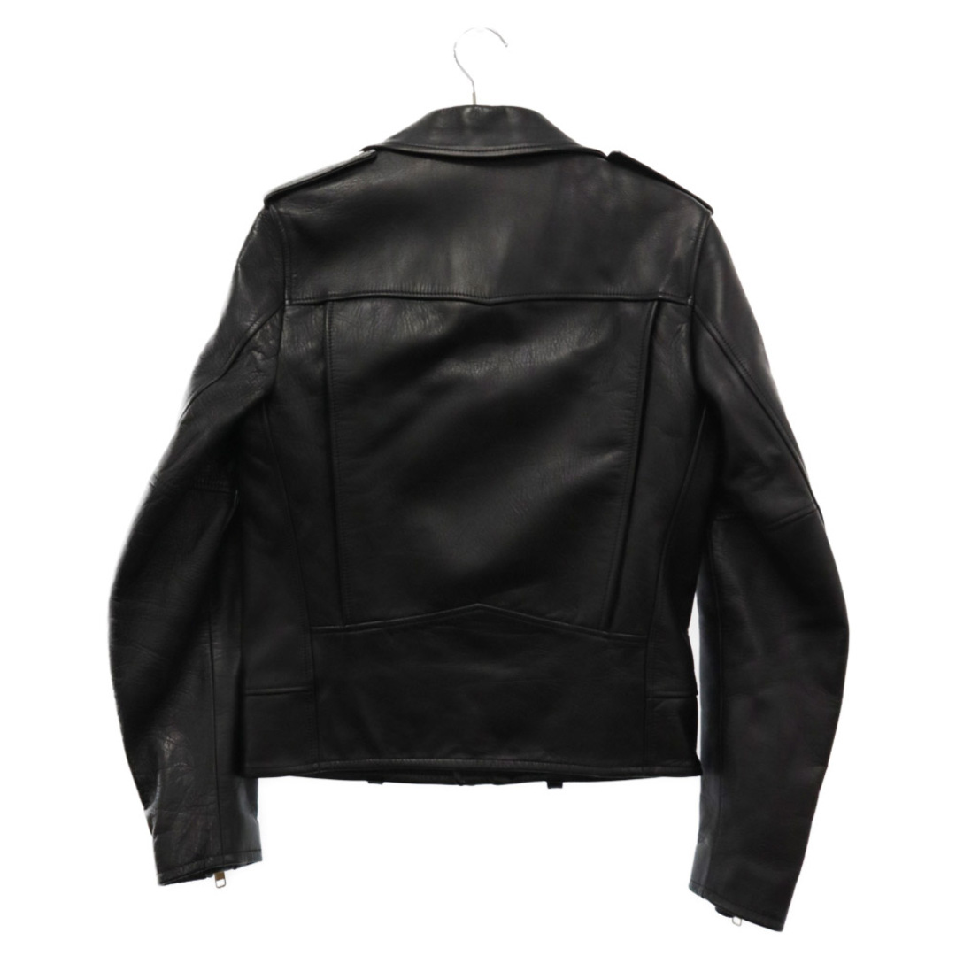 Rags McGREGOR ラグスマックレガー 14AW DOUBLE RIDERS LEATHER JACKET ホースハイド ダブルライダースジャケット ブラック 211144603 メンズのジャケット/アウター(ライダースジャケット)の商品写真