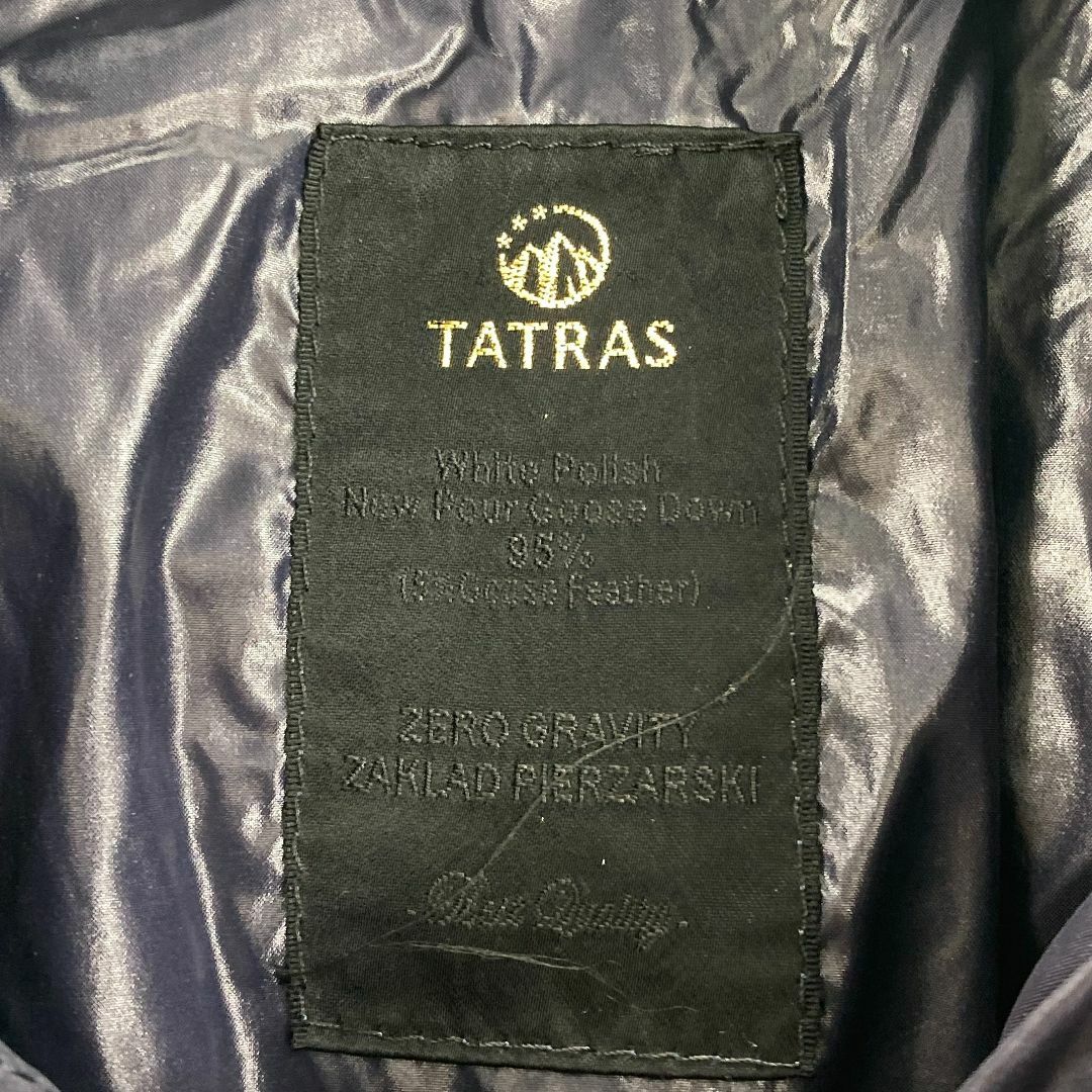 TATRAS(タトラス)のTATRAS タトラス　ダウンジャケット　ポーランド製　ブラック　ナイロン　46 レディースのジャケット/アウター(ダウンジャケット)の商品写真