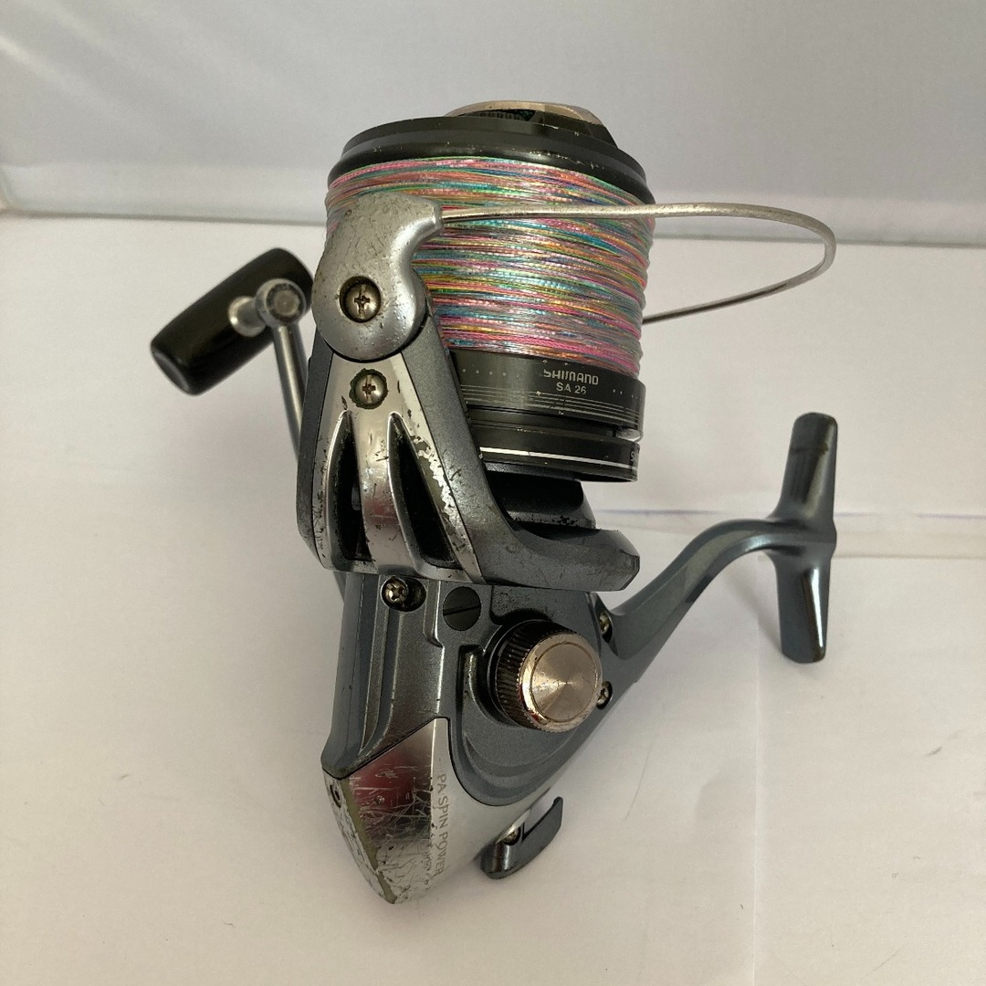 POWER AERO 騒がしい スピニングリール SA-26 中古品 POWER AERO 騒がしい スピニングリール SA-26 中古品