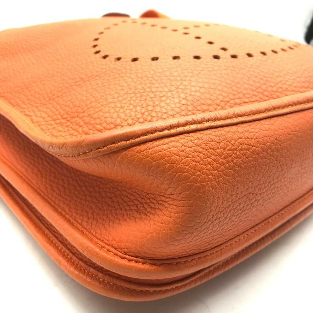 Hermes(エルメス)の良品 HERMES エルメス エヴリン3 PM トリヨン オレンジ SV 金具 ショルダー バッグ k501 レディースのバッグ(ショルダーバッグ)の商品写真