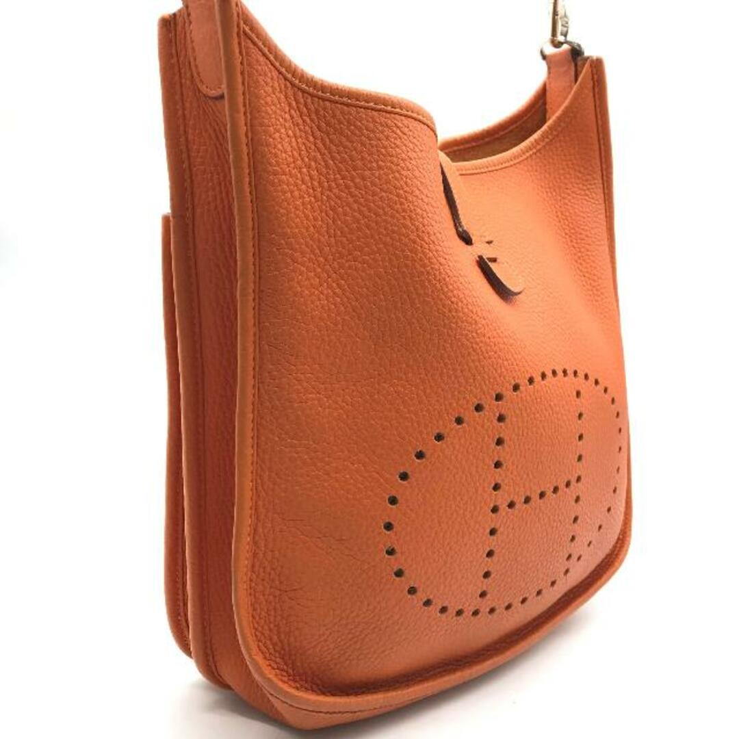 Hermes(エルメス)の良品 HERMES エルメス エヴリン3 PM トリヨン オレンジ SV 金具 ショルダー バッグ k501 レディースのバッグ(ショルダーバッグ)の商品写真