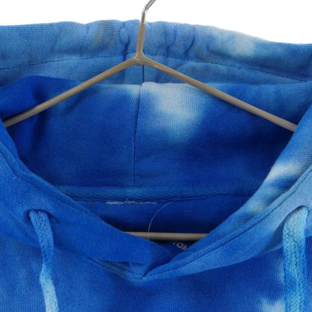 ANTI SOCIAL SOCIAL CLUB(アンチソーシャルソーシャルクラブ)のANTI SOCIAL SOCIAL CLUB アンチソーシャルソーシャルクラブ Maniac Hoodie Blue Tie Dye マニアック タイダイ ロゴプリント プルオーバーパーカー ブルー/ブラック メンズのトップス(パーカー)の商品写真