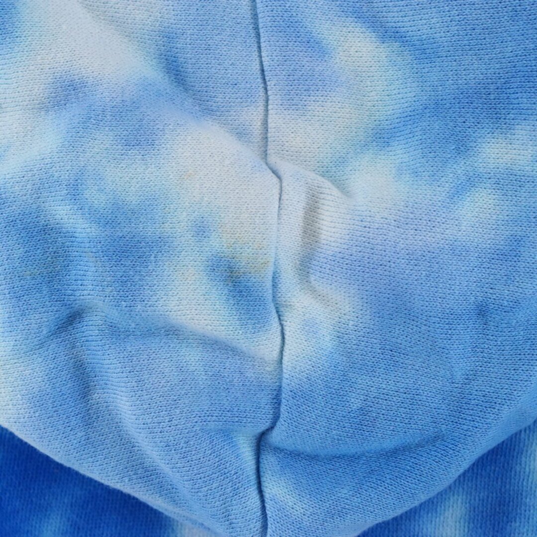 ANTI SOCIAL SOCIAL CLUB(アンチソーシャルソーシャルクラブ)のANTI SOCIAL SOCIAL CLUB アンチソーシャルソーシャルクラブ Maniac Hoodie Blue Tie Dye マニアック タイダイ ロゴプリント プルオーバーパーカー ブルー/ブラック メンズのトップス(パーカー)の商品写真