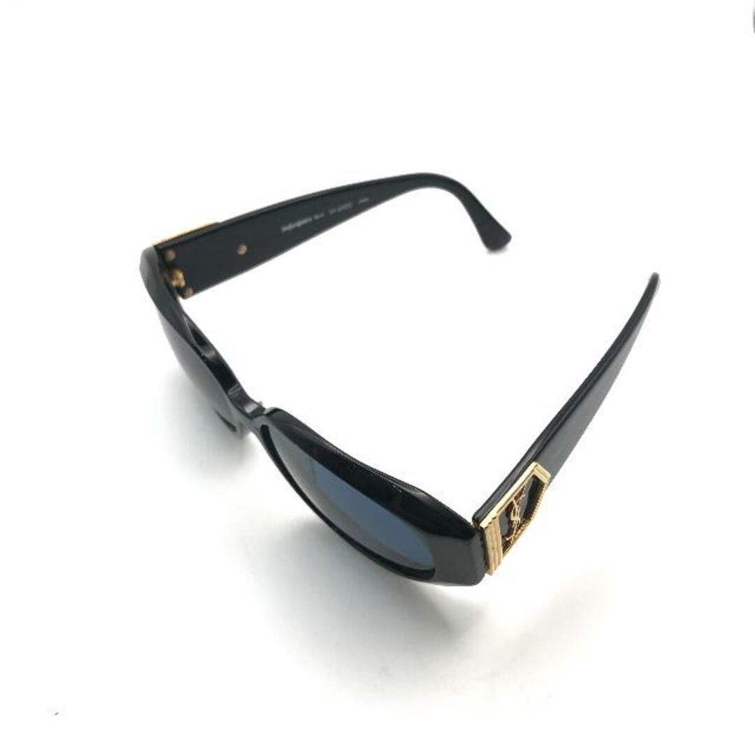Yves Saint Laurent(イヴサンローラン)の良品 YSL イヴサンローラン YSLロゴ サングラス アイウェア メガネ ブラック a2423 レディースのファッション小物(サングラス/メガネ)の商品写真