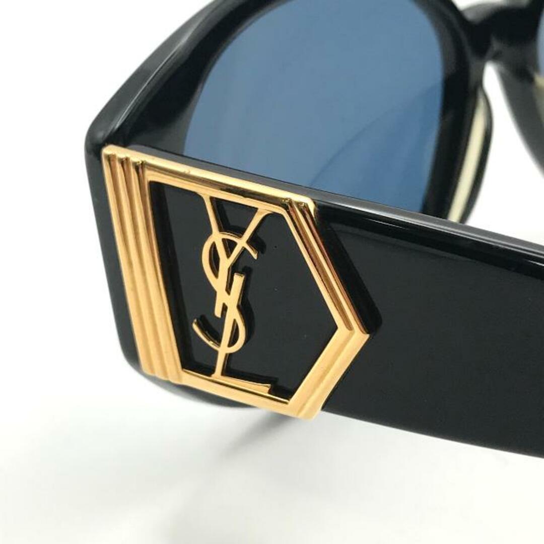 Yves Saint Laurent(イヴサンローラン)の良品 YSL イヴサンローラン YSLロゴ サングラス アイウェア メガネ ブラック a2423 レディースのファッション小物(サングラス/メガネ)の商品写真