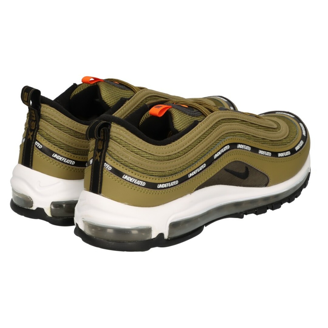 NIKE ナイキ ×UNDEFEATED AIR MAX 97 OLIVE アンディフィーテッド エアマックス97 オリーブ ローカット スニーカー  カーキ US10.5/28.5cm DC4830-300