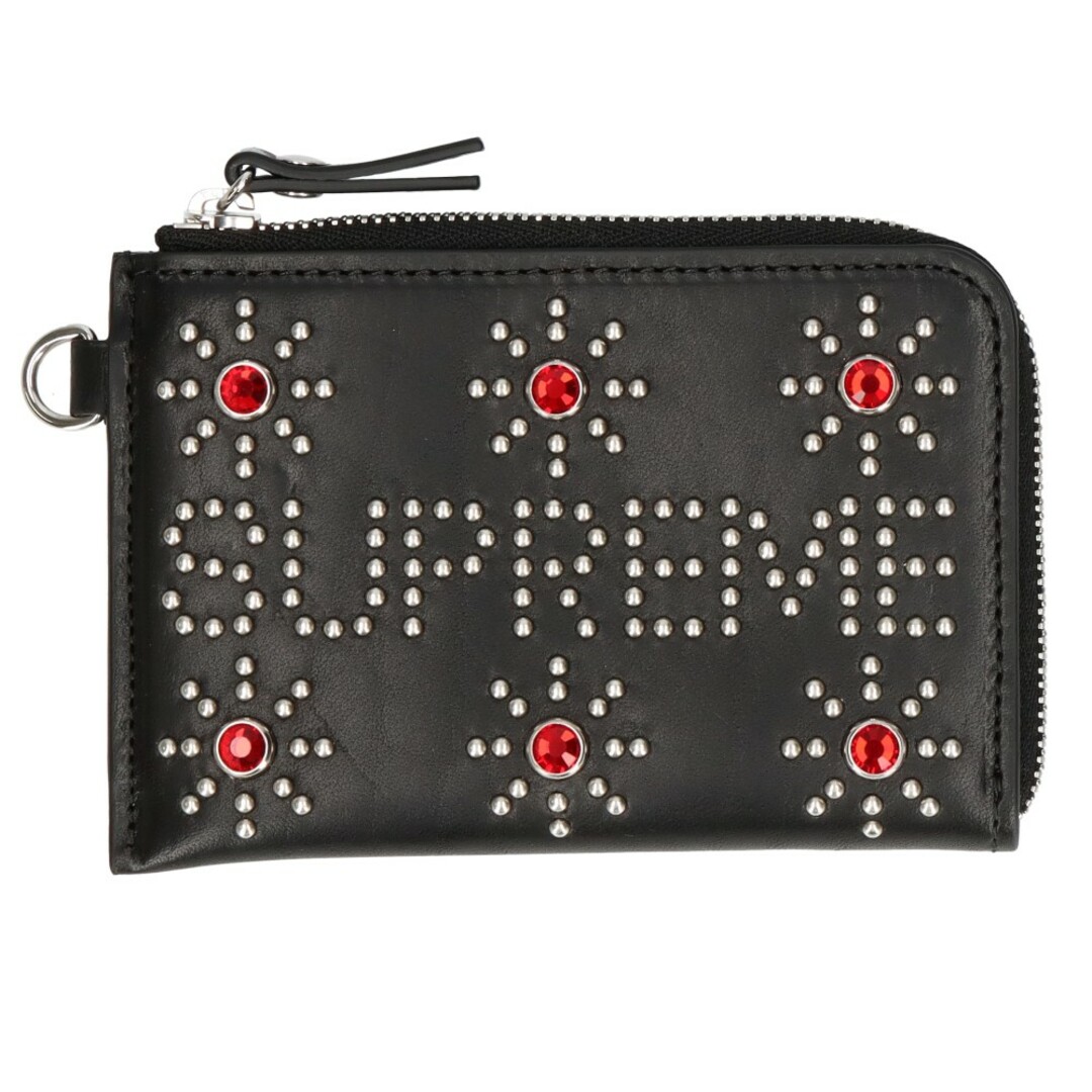 Supreme(シュプリーム)のSUPREME シュプリーム 23SS×HTC Hollywood Trading Company Studded Wallet ハリウッドトレーディングカンパニー スタッズウォレット 財布 ブラック メンズのファッション小物(折り財布)の商品写真