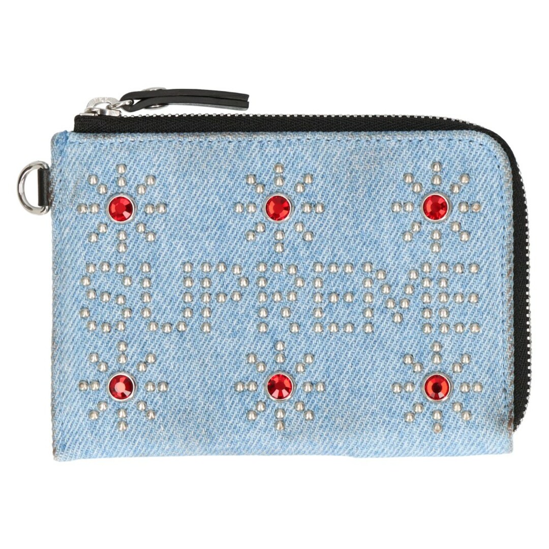 Supreme(シュプリーム)のSUPREME シュプリーム 23SS×HTC Hollywood Trading Company Studded Wallet ハリウッドトレーディングカンパニー デニム スタッズウォレット 財布 インディゴ メンズのファッション小物(折り財布)の商品写真