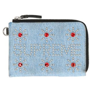 シュプリーム(Supreme)のSUPREME シュプリーム 23SS×HTC Hollywood Trading Company Studded Wallet ハリウッドトレーディングカンパニー デニム スタッズウォレット 財布 インディゴ(折り財布)