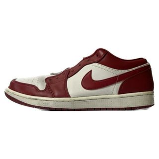 ナイキ(NIKE)のNIKE(ナイキ) スニーカー 29 メンズ - 553558 レッド×白 合皮(スニーカー)