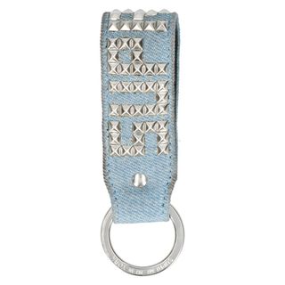 シュプリーム(Supreme)のSUPREME シュプリーム 23SS×HTC Hollywood Trading Company Studded Keychain ハリウッドトレーディングカンパニー デニム スタッズキーチェーン インディゴ(キーホルダー)