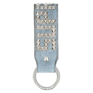 シュプリーム(Supreme)のSUPREME シュプリーム 23SS×HTC Hollywood Trading Company Studded Keychain ハリウッドトレーディングカンパニー デニム スタッズキーチェーン インディゴ(キーホルダー)