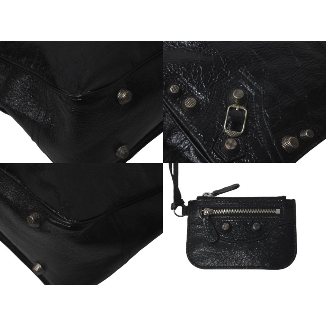 Balenciaga(バレンシアガ)の極美品 BALENCIAGA バレンシアガ ショルダーバッグ LE CAGOLE ルカゴール ミディアム 719093210KR1000 ブラック 中古 61009 レディースのバッグ(ハンドバッグ)の商品写真