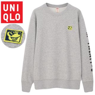 ユニクロ(UNIQLO)のユニクロ ミッキーマウス × キース・へリング スウェットシャツ（長袖） M(スウェット)