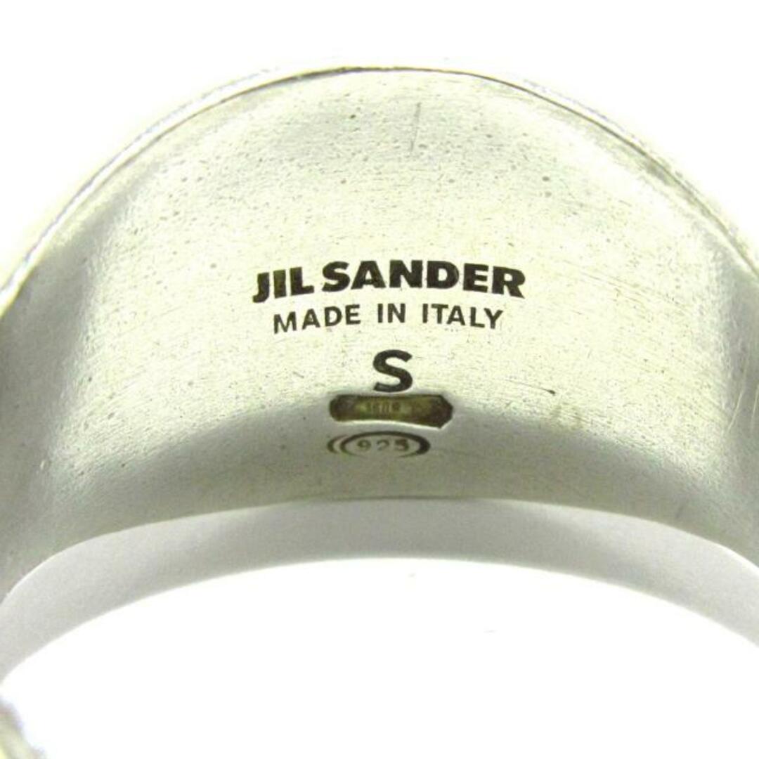 JIL SANDER - JILSANDER(ジルサンダー) リング S シルバー×カラーストーン ダークグレー