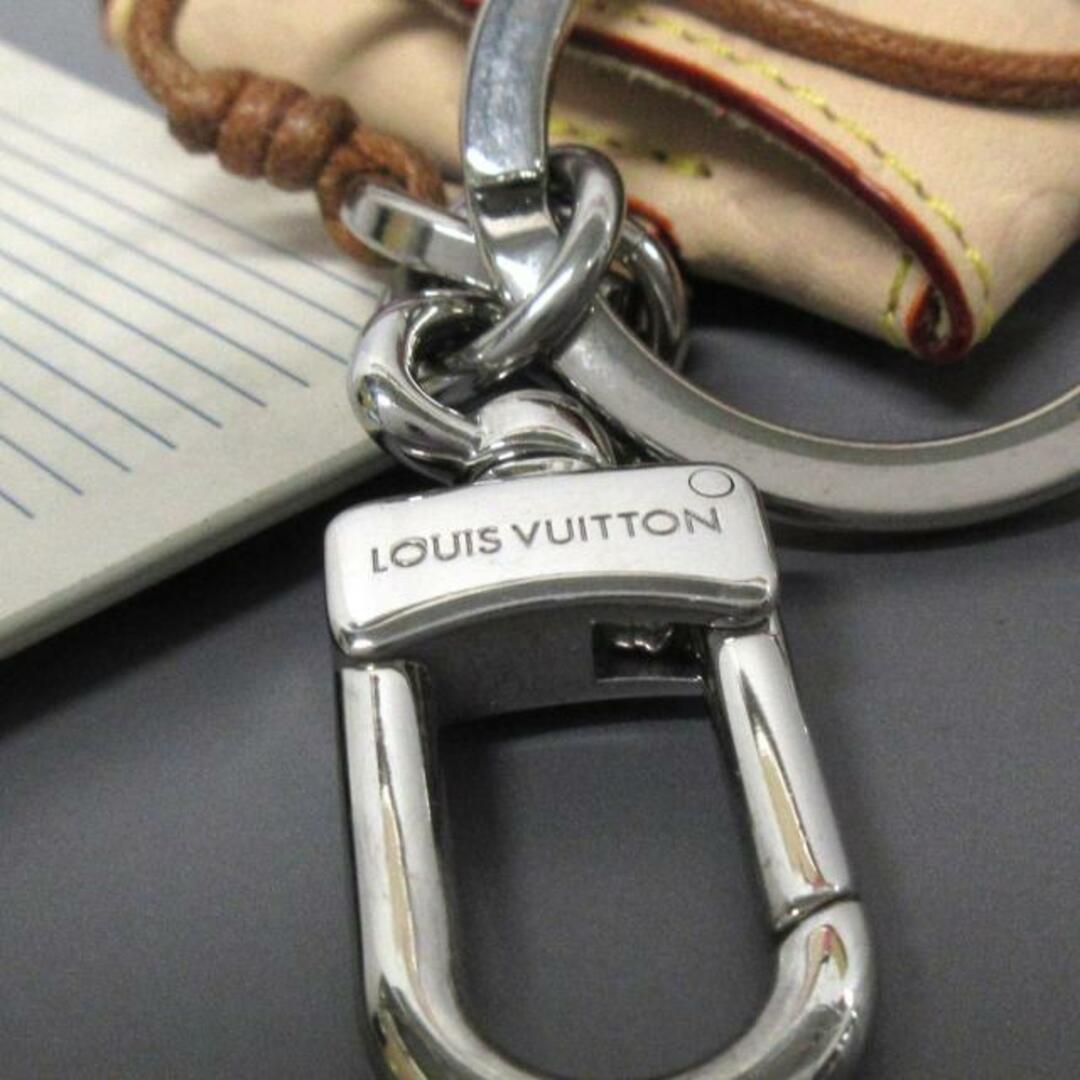 正規販売店舗 LOUIS VUITTON(ルイヴィトン) キーホルダー(チャーム) メンズコレクション キーホルダーラブレター M01397 ベージュ レザー（皮革の種類：牛革）